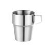 Taza Escalonada de Acero Inoxidable 304 Transfronteriza, Taza de Agua Engrosada Anti-Quemaduras, Taza de Café, Taza para Catering Barbacoa Cerveza, Regalo de Empresa