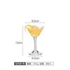Juego de combinación de copas de cóctel, barra con personalidad creativa, copa de martini, copa de margarita, copa de champán mezcladora