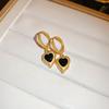 Pendientes de Organza de Flores Retro Personalizados Aguja de Plata Pendientes Elegantes Exagerados Estilo Pastoral Simple Pendientes de Moda Populares