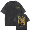Camiseta Korn Falling Away from Me Vintage Lavada Sk