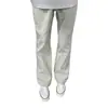 Calça de Estilo Americano com Micro-Flare e Forro de Lã, Espessa, Corte Diagonal, Secagem Rápida, Softshell Impermeável e à Prova de Vento, Calça Reta Que Faz as Pernas Parecerem Mais Longas, Calça Casual