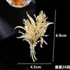 Broche de Perla de Espiga de Trigo Estilo Coreano 2026, Lujo Ligero, Moda de Alta Gama, Broche Versátil de Moda para Ropa