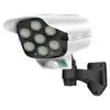 Carregamento solar transfronteiriço monitoramento falso câmera falsa indução do corpo humano controle remoto luminária de jardim poste de luz iluminação externa