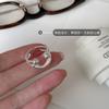 Anillo para Mujer, Diseño de Nicho Estilo Ins, Sensación de Alta Gama, Nuevo Anillo Abierto de Doble Capa Personalizado para Dedo Índice