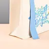 Bolsas de lona personalizadas transfronterizas con un toque de alta gama, bolsas de regalo navideñas, bolsas de lona promocionales para empresas