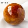 Bola de cristal blanco natural de 4 cm, bola de cristal amarillo, piedra original pulida, conjunto de siete estrellas, adornos de Feng Shui para el hogar y la oficina.