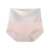 Pegamento de gelatina 3D pantalones de modelado fuerte cintura alta abdomen expuesto seda de hielo sin costuras combinación de colores jacquard secado rápido ropa interior para cadera