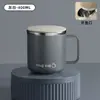 Taza de Agua de Acero Inoxidable 304 con Tapa Taza de Hogar Taza de Té para Oficina Taza de Café Tapa Deslizante Taza para Beber Estudiante Transfronterizo