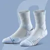 Calcetines Largos de Baloncesto Prácticos para Primavera y Verano con Planta de Toalla para Hombres y Mujeres Calcetines Deportivos Calcetines de Entrenamiento de Media Longitud para Hombres Primavera y Otoño