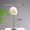 Perchero de Escritorio Perchero para Sombreros Tienda de Ropa Soporte para Sombreros de Madera Maciza Soporte Interno Soporte para Sombreros Molde para Cabeza de Ventana Set de Pelucas Estante de Exhibición