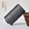 Fio de seda gelada, fita plana de algodão mercerizado e linho para almofadas tecidas à mão DIY, sapatos, chapéus de proteção solar primavera/verão e tecelagem de bolsas