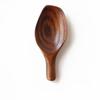 Cuchara pequeña de madera directa de fábrica mango corto cuchara para leche cuchara para té cuchara para condimentos cuchara para sal 8*3.5CM cuchara mini