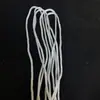 Cuerda Trenzada de Cordón de Dibujo Colorida Negra y Blanca Cuerda Hueca de PP de Ocho Hilos Cuerda para Equipaje Zapatos y Sombreros Cuerda Trenzada de Nylon Variada Tendedero