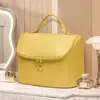 Bolsa Cosmética Casa Pequena Feminina Grande Capacidade 2025 Nova Elegante Portátil Partição Vertical Bolsa de Armazenamento Bolsa Cosmética para Câmera