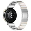 Adecuado para Correa de Reloj Huawei Gt6/4/5/Metal Acero Inoxidable Correa de Hebilla Deslizante Automática Hebilla Plegable Correa de Acero 18mm Comercial
