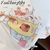 Camiseta Térmica FHW de Algodón Suave Cepillado para Bebés Niñas Infantil Otoño Elegante Falso Dos Piezas Camiseta de Manga Larga Top