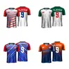 Conjunto de Uniforme de Fútbol Personalizado de Fábrica con Tejido Transpirable de Alta Elasticidad Campamento de Entrenamiento de Club Unidad Uniforme de Entrenamiento Escolar