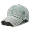 2025 Novo Estilo Coreano Estilo Japonês Chapéu de Cowboy Lavado Street Style Masculino Chapéu de Beisebol de Cor Sólida com Painel Claro Chapéu de Sol Feminino