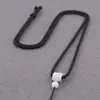 Colar de Jade Ajustável com Fio Vermelho, Fivela de Segurança, Pingente de Buda de Jade, Pingente de Jade, Cordão para Homens e Mulheres