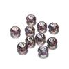 14mm Acrílico Colorido Furo Grande Ábaco Contas Contas DIY Artesanal Corrente para Celular Acessórios de Cabelo Material para Colar Acessórios