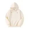 Nueva Sudadera con Capucha de Algodón de Primavera 300g para Hombre, Color Sólido, Corte Holgado, Chaqueta con Capucha para Hombre, Venta al por Mayor, Logo Impreso