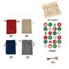 Bolsas de Regalo de Arpillera Navideñas 2026 Calendario de Adviento Navideño 1-24 Juego de Bolsas de Arpillera Navideñas Al por Mayor en Stock