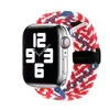 Adequado para pulseira apple iwatch apple ajustável trançada 8 pulseira apple fivela dobrável sucção magnética pulseira ultar