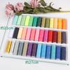Hilo de Coser de 39 Colores para Uso Doméstico, Color Fijo para Trajes, Caja Pequeña para Agujas, Kit de Costura, Almacenamiento de Hilo de Coser Especial para Fanghua