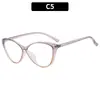 Gafas de moda estilo coreano 2026, nuevas, anti luz azul, ojo de gato, sin graduación, monturas de gafas con estilo callejero artístico, aspecto natural, monturas de gafas versátiles