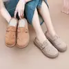 Sapatos Casuais Femininos de Verão Personalizados Estilo Birkenstock Retro, Tamancos Fechados Confortáveis e Respiráveis