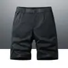 [Control de Precios 69] Marca de Moda de Gama Alta Pantalones Cortos Casuales para Hombre de Verano Delgados Transpirables Rectos Moda de 5 minutos para Hombre