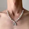 Collares transfronterizos de estilo punk de alta resistencia para hombres y mujeres, estilo gótico de subcultura, cadenas para la clavícula y collares de personalidad de nicho de moda