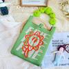 Bolsa de mão de atacado de fábrica em nome de mulheres, nova bolsa de malha para celular, bolsa de amor vermelha, bolsa mensageiro, mini bolsa