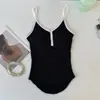 Cinta de color Almohadilla para el pecho Espalda hermosa Verano Cuello en V Chica dulce picante Sexy Chaleco ajustado para mujer Base para llevar debajo Tirantes