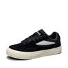 Zapatos Casuales de Moda Estilo Hong Kong Color Contrastante Estudiante Nicho Otoño Tendencia Zapatillas Retro Zapatillas de Corte Bajo con Suela Gruesa para Hombre
