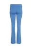 Conjunto de jaqueta curta com zíper e capuz iaiamgia slim fit e calça com estampa de letras e design de costura em contraste