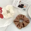 Goma para el pelo de gasa de burbujas plisada estilo francés para mujer, Coletero simple retro para coleta, Cuerda para el pelo elegante