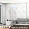 Pegatinas de Pared Autoadhesivas Imitación Azulejo Mármol para Venta al por Mayor Transfronteriza Impermeables a Prueba de Humedad Decoración de Pared de Fondo de TV Paneles de Aluminio Plástico