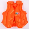Traje de baño inflable de PVC engrosado para niños al por mayor, chaleco salvavidas inflable, suministros auxiliares para natación