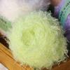Venta al por mayor de bolas de lana de oveja, hilo especial para muñecos de peluche, rollo de lana de osito de peluche, hilo de fantasía tejido a mano.