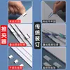 Clips de Carpeta Grandes para Organizar y Fijar Documentos, Clips de Cola Larga, Clips para Boletos sin Cola, Clips de Papelería