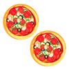 Pegatinas de Piruleta para Pezones Lindas Transfronterizas, Pegatinas de Donut para Pechos de Niñas, Pegatinas de Pizza para el Cuerpo, Pegatinas Desechables de Café para Pezones