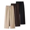 Comercio Exterior Mayorista Europeo y Americano Otoño 2025 Nuevos Pantalones Casuales Elásticos con Cordón Versátiles para Mujer Mm-2326