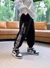 Ropa para Niños Ins Pantalones de Primavera y Otoño para Niños Otoño 2025 Nuevos Pantalones Deportivos de Chándal para Niños Medianos y Grandes Tendencia para Niños