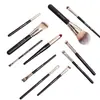 Gemeng Conjunto Completo de Pincéis de Maquiagem Pincel para Blush Máscara Delineador Planos Base Pincel para Sombra de Olho Pincel para Sobrancelha Pincel para Blush em Formato V