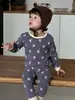 Ropa de Otoño/Invierno para Bebé 2026 Nuevo Estilo Ropa de Invierno Estilo Coreano Ropa Infantil Conjunto de Ropa para Casa para Niños Clase A