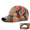 Gorra de Béisbol Estilo Étnico Estampado de Primavera y Otoño para Mujer Gorra de Mezclilla Lavada Protector Solar para Exterior para Mujer Sombrero de Sol de Moda para Mujer
