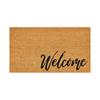 Alfombrilla de Alambre Circular Estilo Palmera de Coco Imitación Transfronteriza para Entrada del Hogar y Dormitorio Alfombrilla de Piso Fácil de Cuidar Ambiente Festivo Alfombrilla Decorativa Lista para la Venta