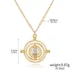Película y TV Harry Giratiempo Reloj de Arena Collar Búho Frasco de Poción Horrocrux del Ladrón Colgante de Reliquia Sagrada