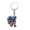 Chaveiro Dia dos Mortos Amazon Plástico Macio PVC Desenho Animado Fofo Pingente para Mochila Escolar Presente Spot Atacado